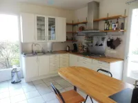 Villa with floor and garden