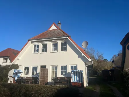 House Boddenkieker 1, Rügen, terrace with magnificent sea view, Göhren, Sellin