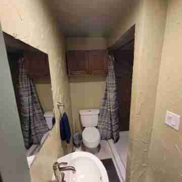 Turner Falls Cabins #3 inside of Turner Falls Park Rooms