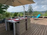Penthouse Trier mit Großer Dachterrasse und Aussicht Über Trier 트리어 호텔
