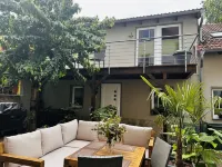 Idyllic vacation home in Jena 5 minutes walk to the center directly on the Saale