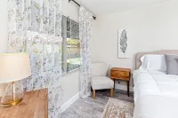 Walk to dwnt/7min to beach/king bed/Free parking