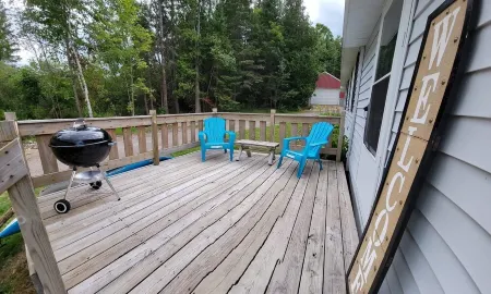 Outdoor Paradise @ the "Lower Dam Lodge" Located on the St. Marys River