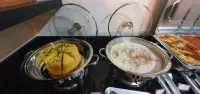 Nordeste Palace Hotel - Glória/SE - Bữa sáng