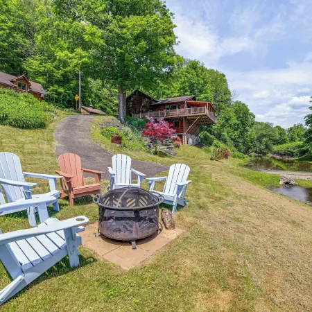 W Branch Del Cabin Fully Equipped: Private Island