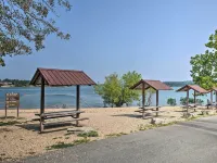 Updated Cabin w/ Direct Lake Access & Pool! Hotels in Pine B Township