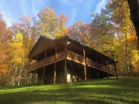 Homey Cozy Dog Friendly Cabin Surrounded by Beautiful Mountain Trees w/Hot Tub+