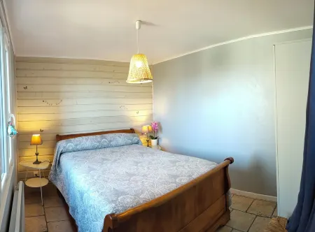 Air-conditioned gîte for 2 to 4 people, -5 min from St Emilion. Enclosed/private parking Отели в г. Виньоне