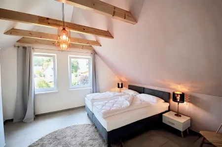 Lake vacation Müritz - Apartment Morgensonne, only 350m to the beach