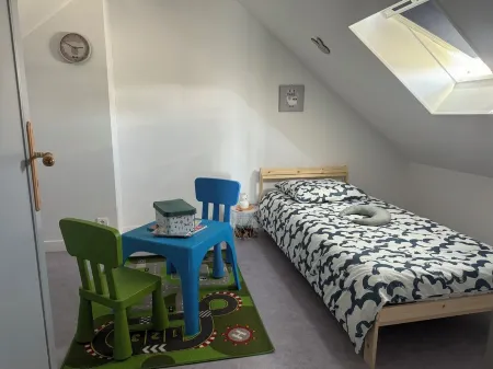 Maison à 250 Mètres de la Plage Pour Passer de Beaux Moments en Famille