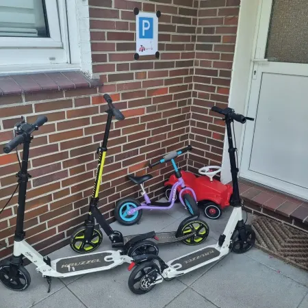 Robbenglück Tossens OG - 2 bedrooms, garden terrace, dog allowed