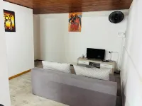 Comfortable air-conditioned mahogany T2 Lamentin near Galleria shopping center