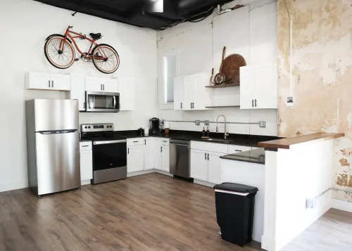 Charming 2-bedroom Loft @ the Historic Katy Depot located in Denison TX