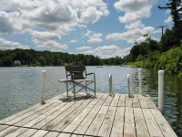 4-bedroom Queechy Lake House with Private Dock and Fire Pit Hotels in Canaan