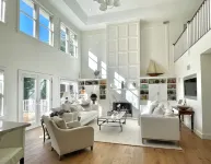 East Hampton Designer home close to Village with heated pool.