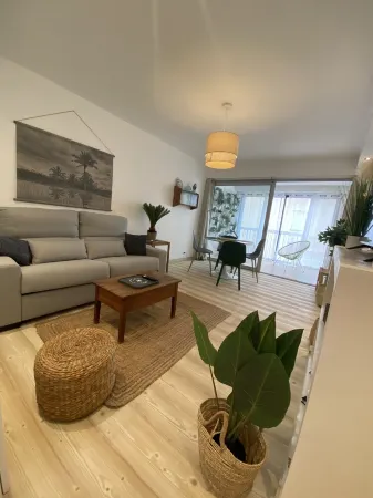 Sète! 50m2 new parking wifi quay Town center