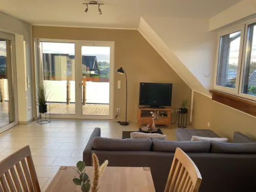 Vacation apartment directly on the lake Hotels in Kalkar