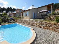 Villa in Rhone Alpes with Private Pool Hotels in Joyeuse
