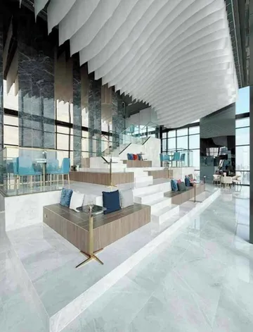 รูปภาพของที่พักหรู 1 ห้องนอน l ห่างจากรถไฟฟ้าบีทีเอส 2 นาที l สระว่ายน้ำและฟิตเนส