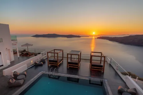Gizis Cliffside Suites - Bjergudsigt