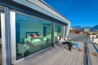 Lakeview Motta Penthouse in Melide - Apartments