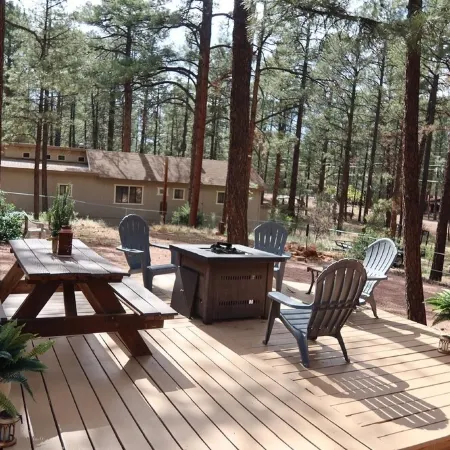 Life is better in a cabin.