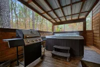 Luxury Ridge Cabin Hot Tub Fire Pit Views - Apartemen