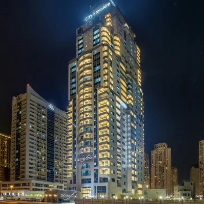 城市首映濱海公寓酒店 鄰近迪拜碼頭的酒店