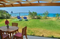 Beachfront Holiday House “Yannis” on Agios Gordios Beach in Corfu