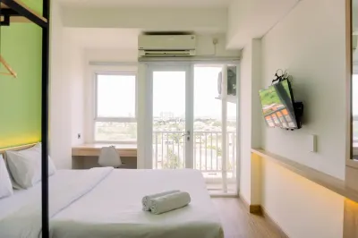 Homey and Cozy Living Studio Poris 88 Apartment Hotel dekat Gerbang & Balai Warga Bumi Padjajaran 3 (Blok ABCDE)