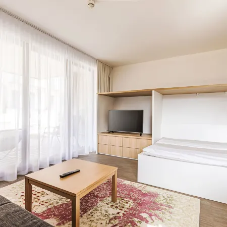 mit 1 Schlafzimmer & Saunabereich