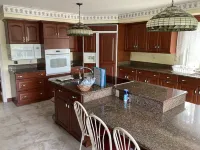 Private Sandy Beach with 125 feet of lake frontage