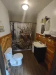 Quaint, secluded cabin with the feel of home. Sleeps 4 with home-like amenities.