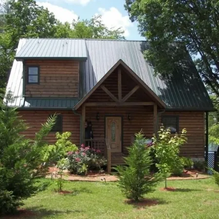 Ms Natalie Cabin on the Lake with Water Trampoline