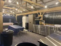 RV Glamping on Ischua Creek @ Campground Adventures