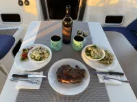 Relax and enjoy life’s simple pleasures! Come stay on a 52ft yacht