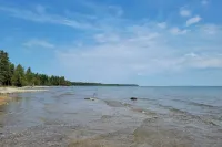 100' Lake Huron Beachfront, LP9 Snowmobile Access