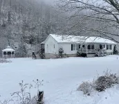 Secluded 3 bedroom home with creek in the back yard