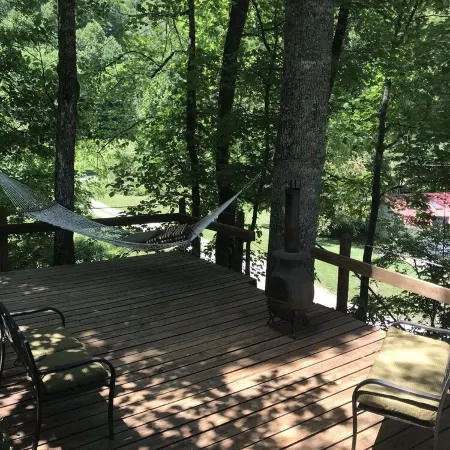 Smoky Mountain Holmestead, cabin near Bryson City