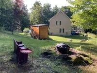 Charming Tiny House on 10 Wooded Acres Hotels in Bolton