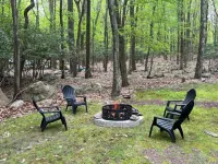 Cottage Close to Lake w Fireplace/FirePit/Wildlife