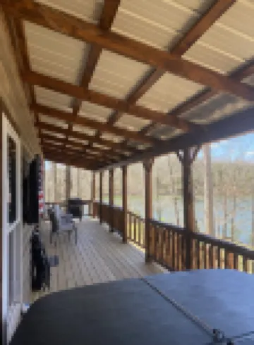 Brand New Lakefront Cabin with hot tub close to Ark Encounter