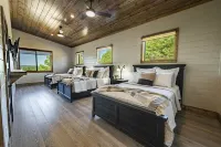 New Epic Mountain Top Cabin/Stargazer's Dream/Families or Weddings/Hot Tub