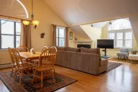 Ski in/Ski out nicely updated 2 BR condo on Okemo Mountain ski trails.