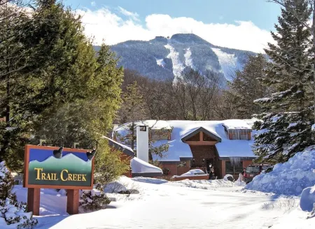 Ski home to a renovated cozy 1br condo w/fireplace & hot tub at Trail Creek!