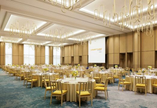 Courtyard Fukui 호텔 로비