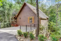 Only Minutes to Attractions with Indoor Sauna, Hot Tub, Games, and Fireplace!