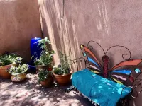 Discount for 7 days. Walk to Square! Near many Restaurants/music.Parking.Patio