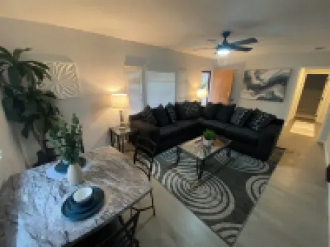 Charming 3-bedroom, newly renovated modern decor home in Akron,Goodyear Heights