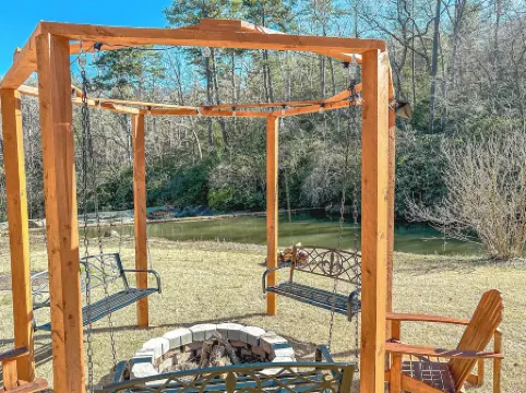 TWO Home Resort ON a Private Waterfall!